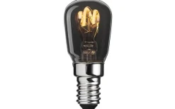 Dekorativa Ljuskällor E14<Unison LED E14 Päron Nero 2200K 50lm 2W(5W)