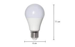 LED E27 Skymningssensor Opal 2700K 806lm 8,2W(60W)