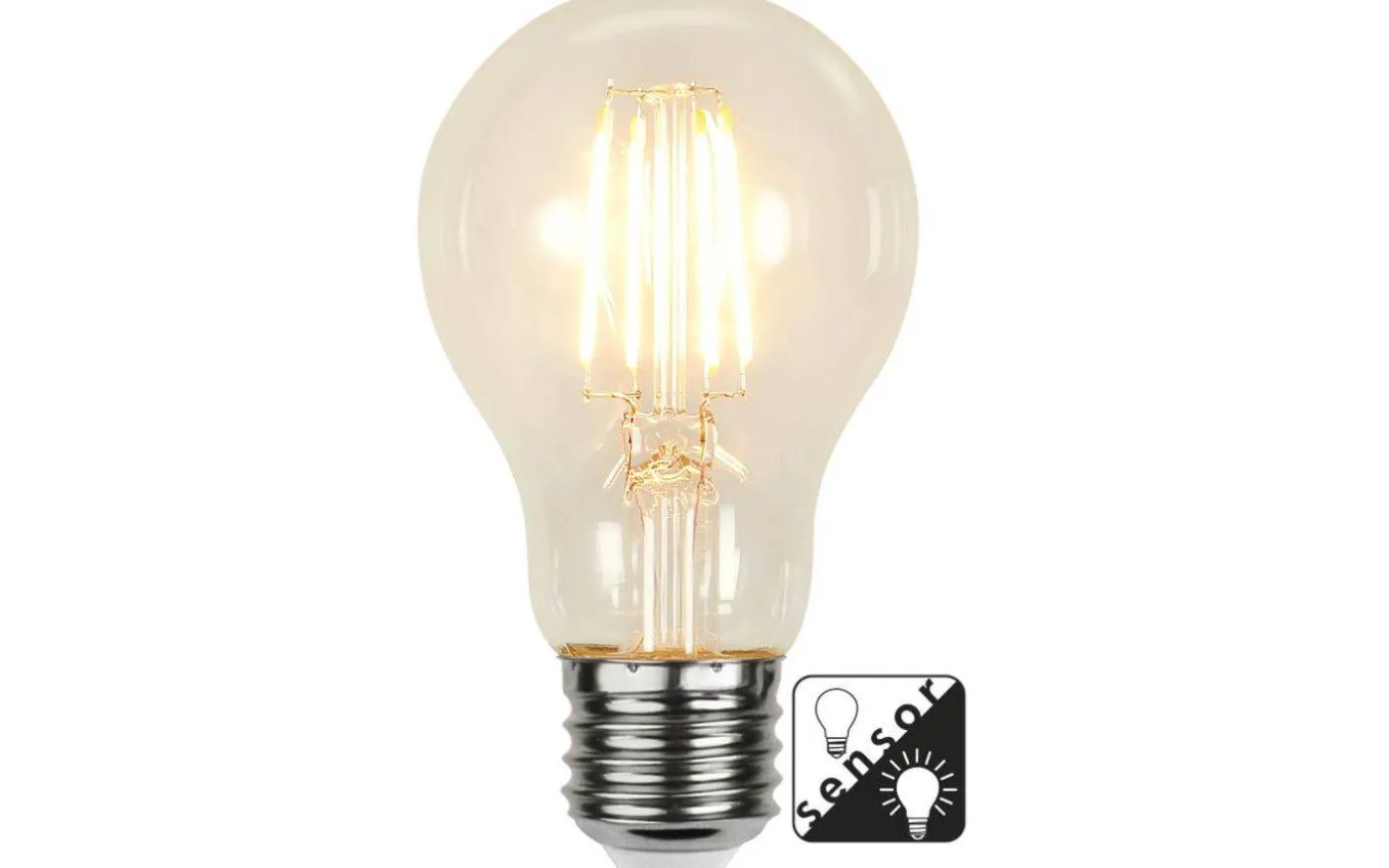 LED E27 Skymningssensor Soft Glow 2100K 350lm 4,2W(32W)