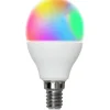 Star Trading Smarta Hem|Dekorativa Ljuskällor E14<Star Trading LED E14 Smart Life Klot RGB+W 470lm 5W(40W)