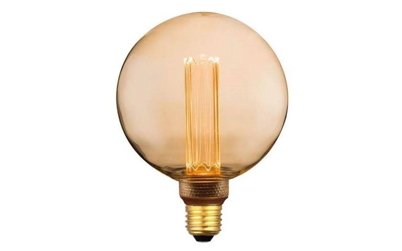 LED E27 3-Steg DIM Glob 125mm 1800K 200lm 5W(20W) Amber