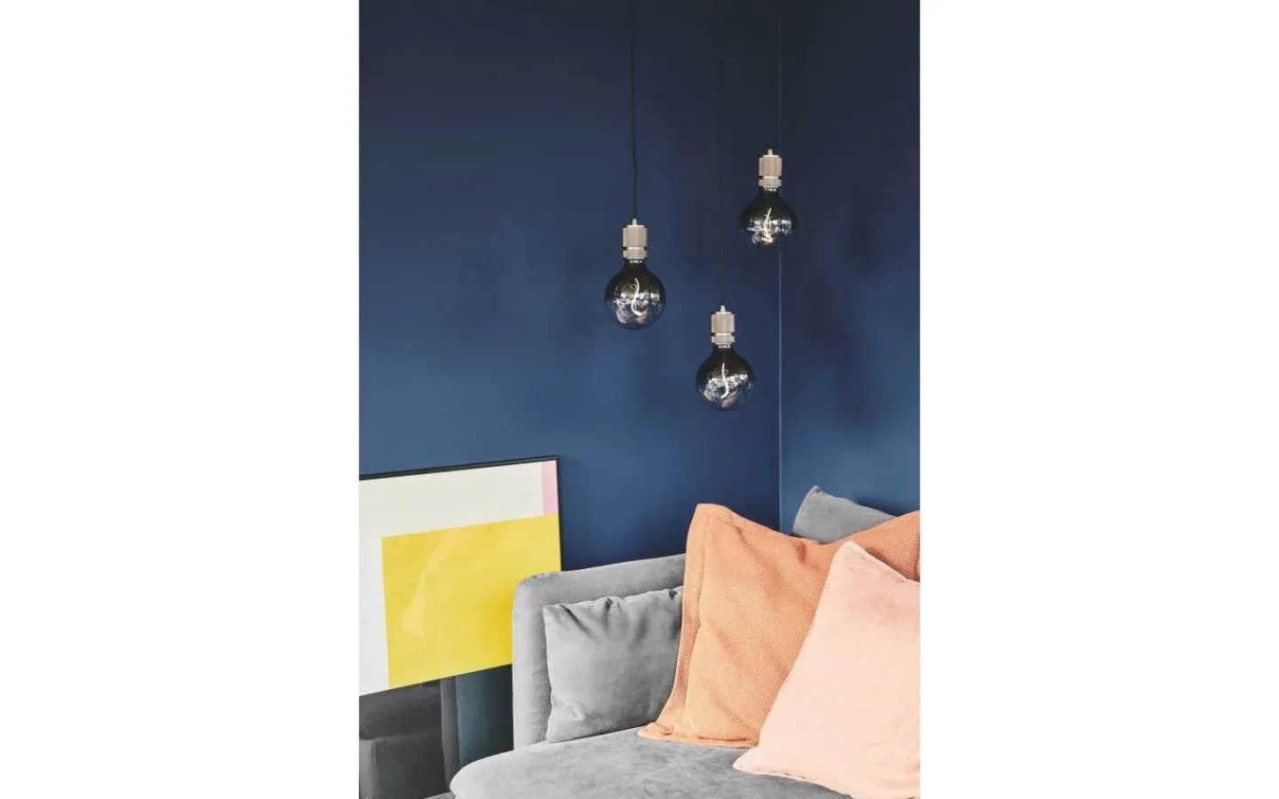 Halo Design LED E27 3-Steg DIM Glob 125mm 2200K 200lm 4W(20W) Smoke* Dekorativa Ljuskällor E27|Heavy Smoke E27