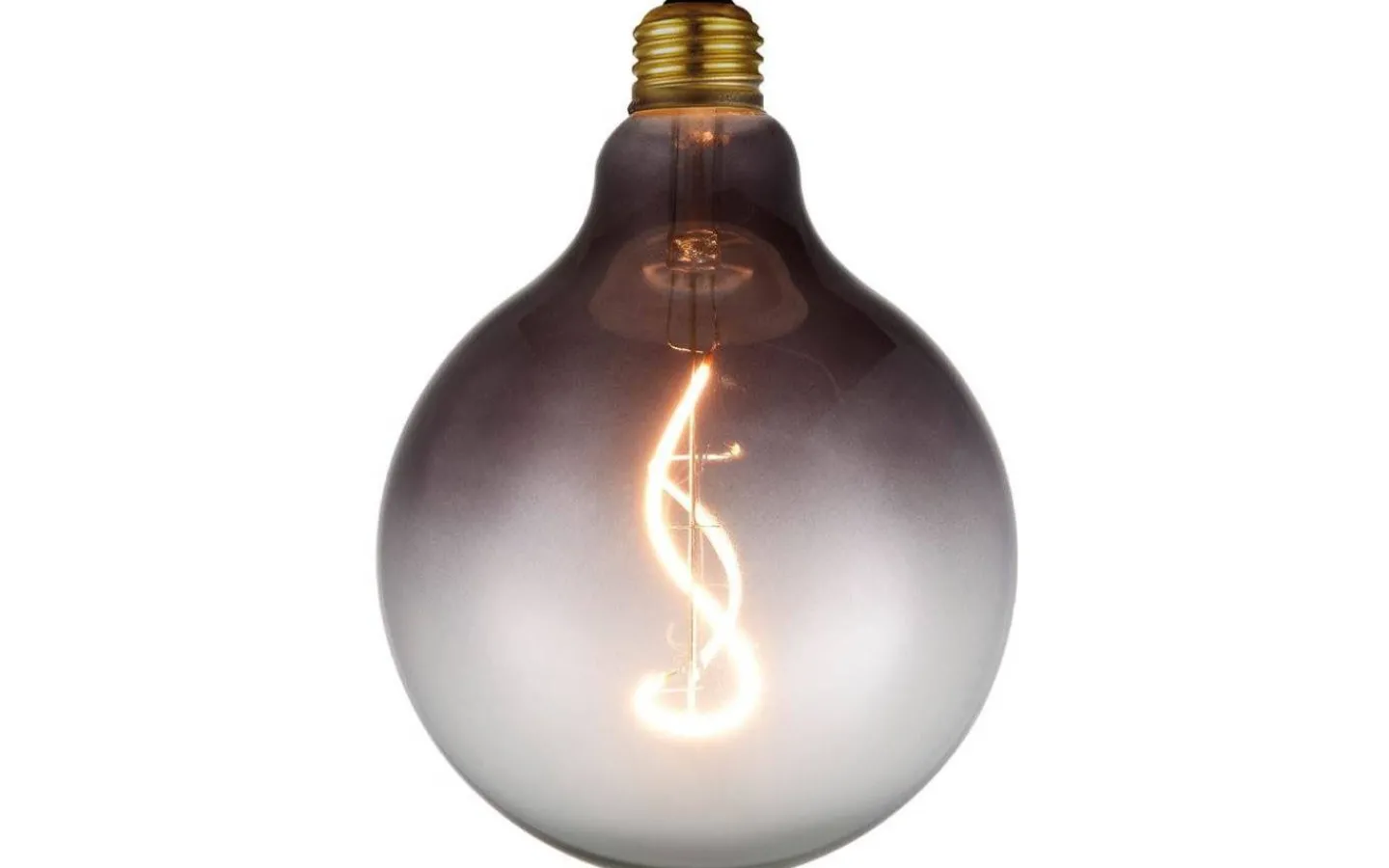 Halo Design LED E27 3-Steg DIM Glob 125mm 2200K 200lm 4W(20W) Smoke* Dekorativa Ljuskällor E27|Heavy Smoke E27