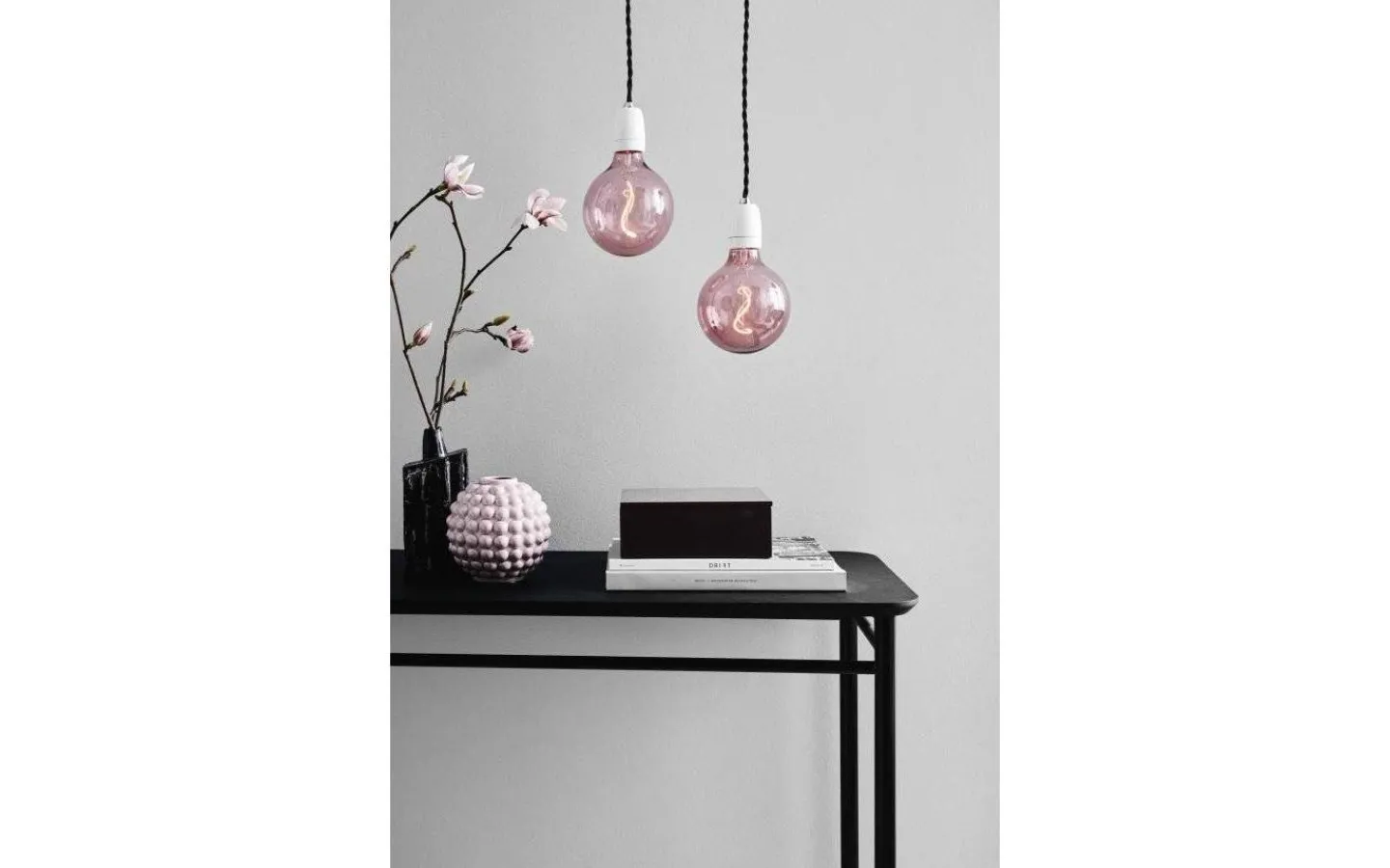 Dekorativa Ljuskällor E27|3-Steg Dim E27<Halo Design LED E27 3-Steg DIM Glob 125mm 2200K 200lm 4W(20W) Rose