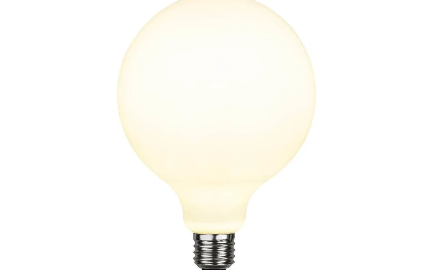 Dekorativa Ljuskällor E27|3-Steg Dim E27<Star Trading LED E27 3-Steg DIM Glob 125mm Opal RA90 2700K 800lm 7,5W(60W)