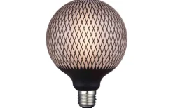 LED E27 3-Steg DIM Glob 125mm Print Diamond 3000K 270lm 6W(25W)