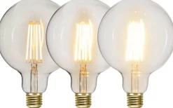 LED E27 3-Steg DIM Glob 125mm Soft Glow 2100K 700lm 6,5W(50W)