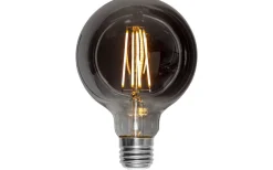 Star Trading LED E27 3-Steg DIM Minne Glob 95mm Soft Glow Smoke 2200K 260lm 3,9W(25W)* Dekorativa Ljuskällor E27|Heavy Smoke E27