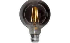 Star Trading LED E27 3-Steg DIM Minne Glob 95mm Soft Glow Smoke 2200K 260lm 3,9W(25W)* Dekorativa Ljuskällor E27|Heavy Smoke E27