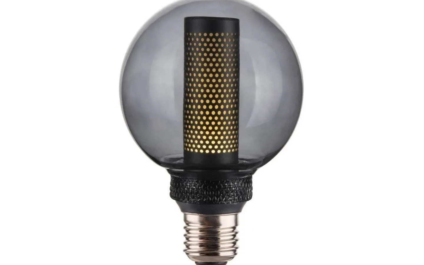 Dekorativa Ljuskällor E27|Heavy Smoke E27<Halo Design LED E27 3-Steg DIM Minne Glob 80mm 2000K 300lm 3W(25W) Smoke