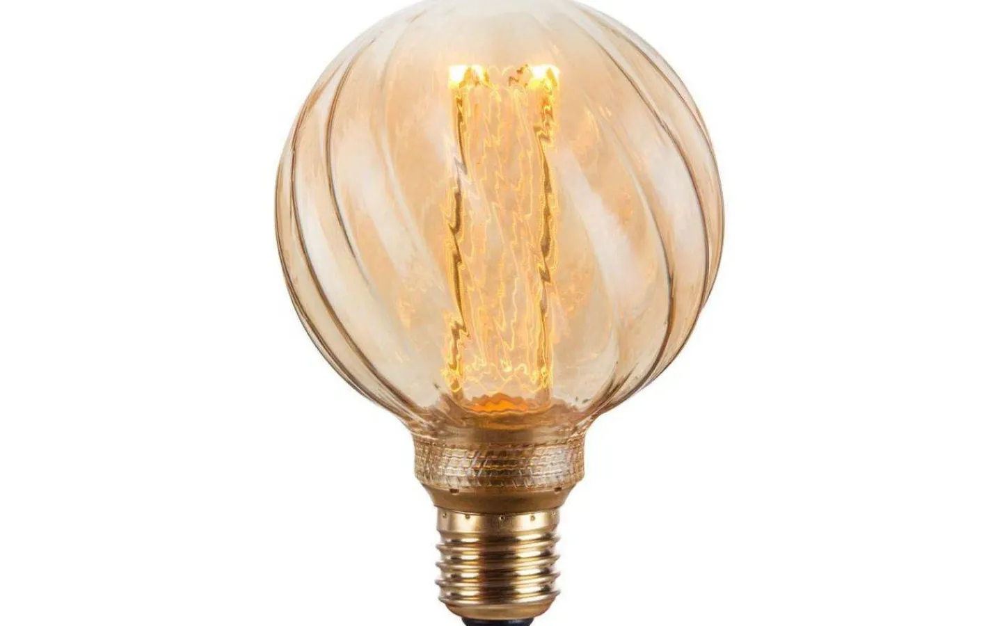 Dekorativa Ljuskällor E27|3-Steg Dim E27<Halo Design LED E27 3-Steg DIM Minne Glob 95mm 1800K 200lm 4,5W(20W) Amber