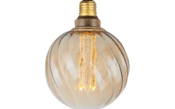 LED E27 3-Steg DIM Minne Glob 125mm 1800K 200lm 4,5W(20W) Amber