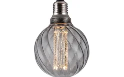 LED E27 3-Steg DIM Minne Glob 95mm 3000K 300lm 4,5W(30W) Smoke