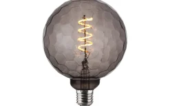 Dekorativa Ljuskällor E27|Heavy Smoke E27<Halo Design LED E27 3-Steg DIM Minne Glob 125mm 3000K 300lm 2,5W(30W) Smoke