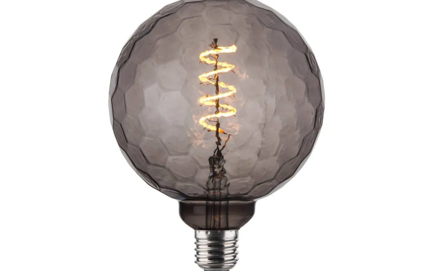 Dekorativa Ljuskällor E27|Heavy Smoke E27<Halo Design LED E27 3-Steg DIM Minne Glob 125mm 3000K 300lm 2,5W(30W) Smoke