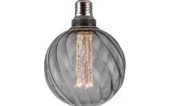 LED E27 3-Steg DIM Minne Glob 125mm 3000K 300lm 4,5W(30W) Smoke