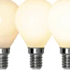 LED E14 3-Steg DIM Minne Klot Opal 2700K 380lm 4W(34W)