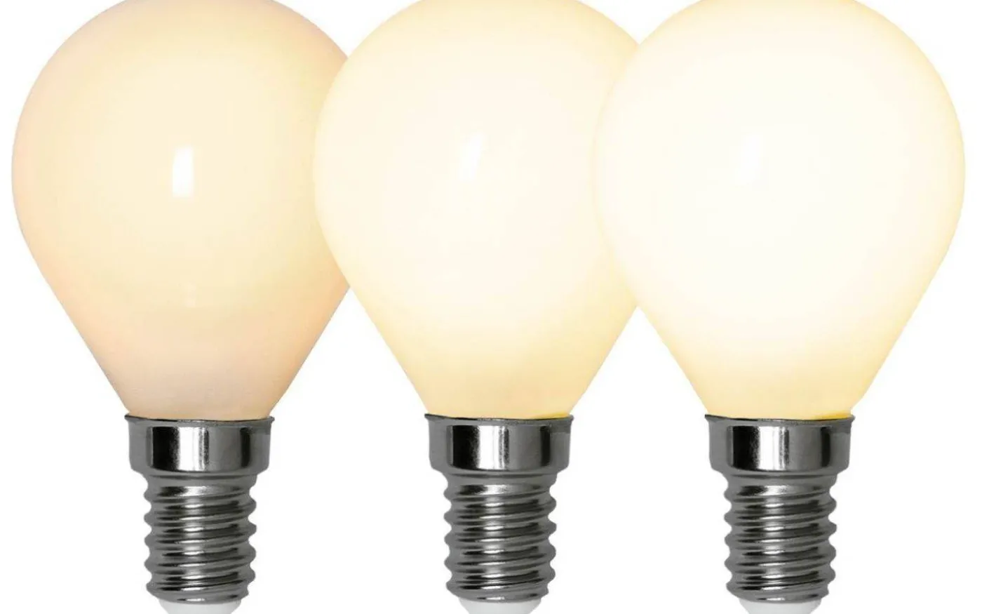 LED E14 3-Steg DIM Minne Klot Opal 2700K 380lm 4W(34W)