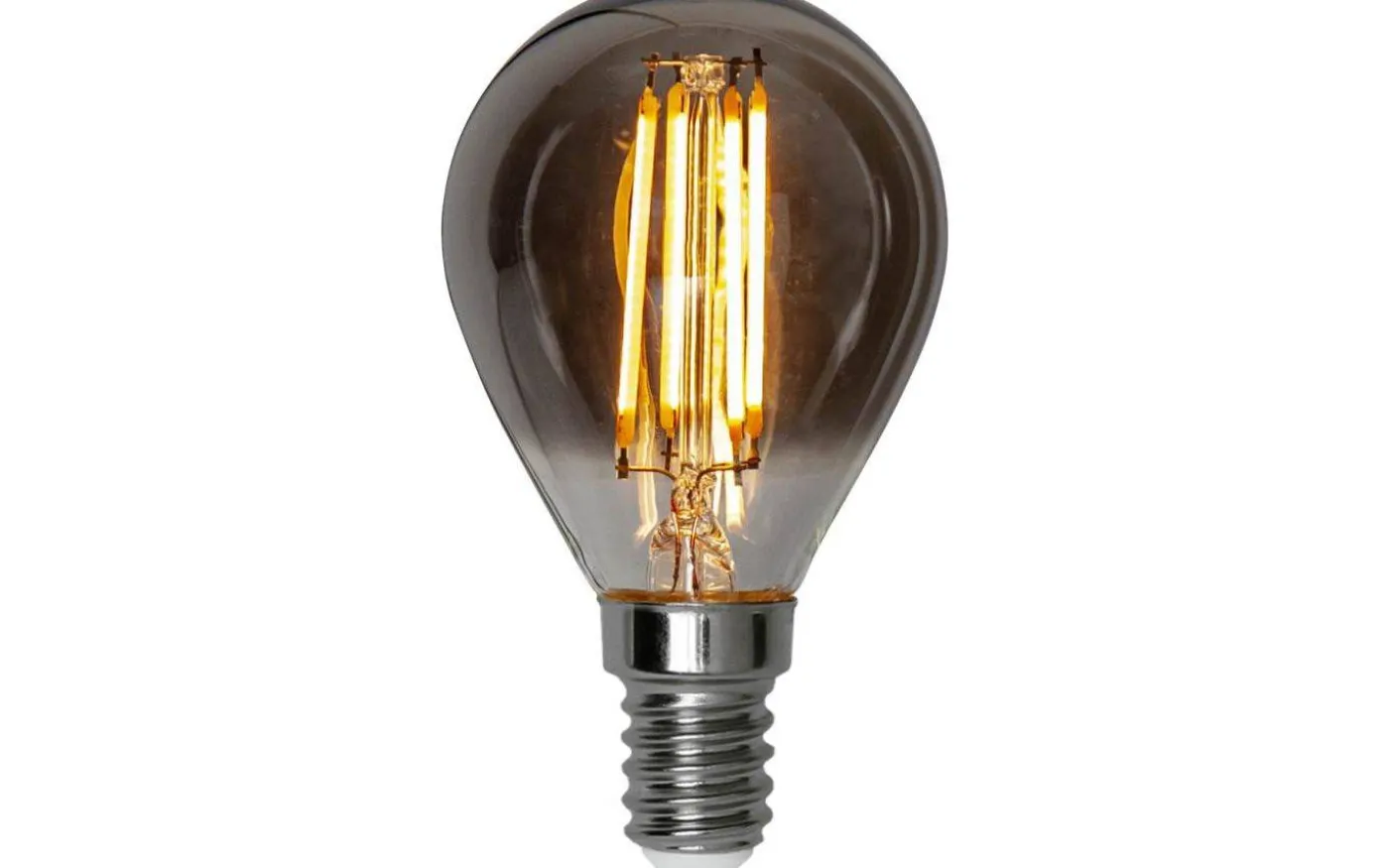 LED E14 3-Steg DIM Minne Klot Soft Glow Smoke 2200K 150lm 2,9W(15W)