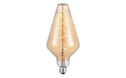 Dekorativa Ljuskällor E27|3-Steg Dim E27<Halo Design LED E27 3-Steg DIM Minne Stor 125mm 2000K 360lm 4W(30W) Amber