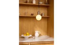 Dekorativa Ljuskällor E27|3-Steg Dim E27<Halo Design LED E27 3-Steg DIM Stockholm Glob 125mm 2700K 806lm 7W(60W) Grå