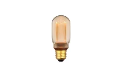 LED E27 3-Steg DIM Tube 1800K 200lm 5W(20W) Amber