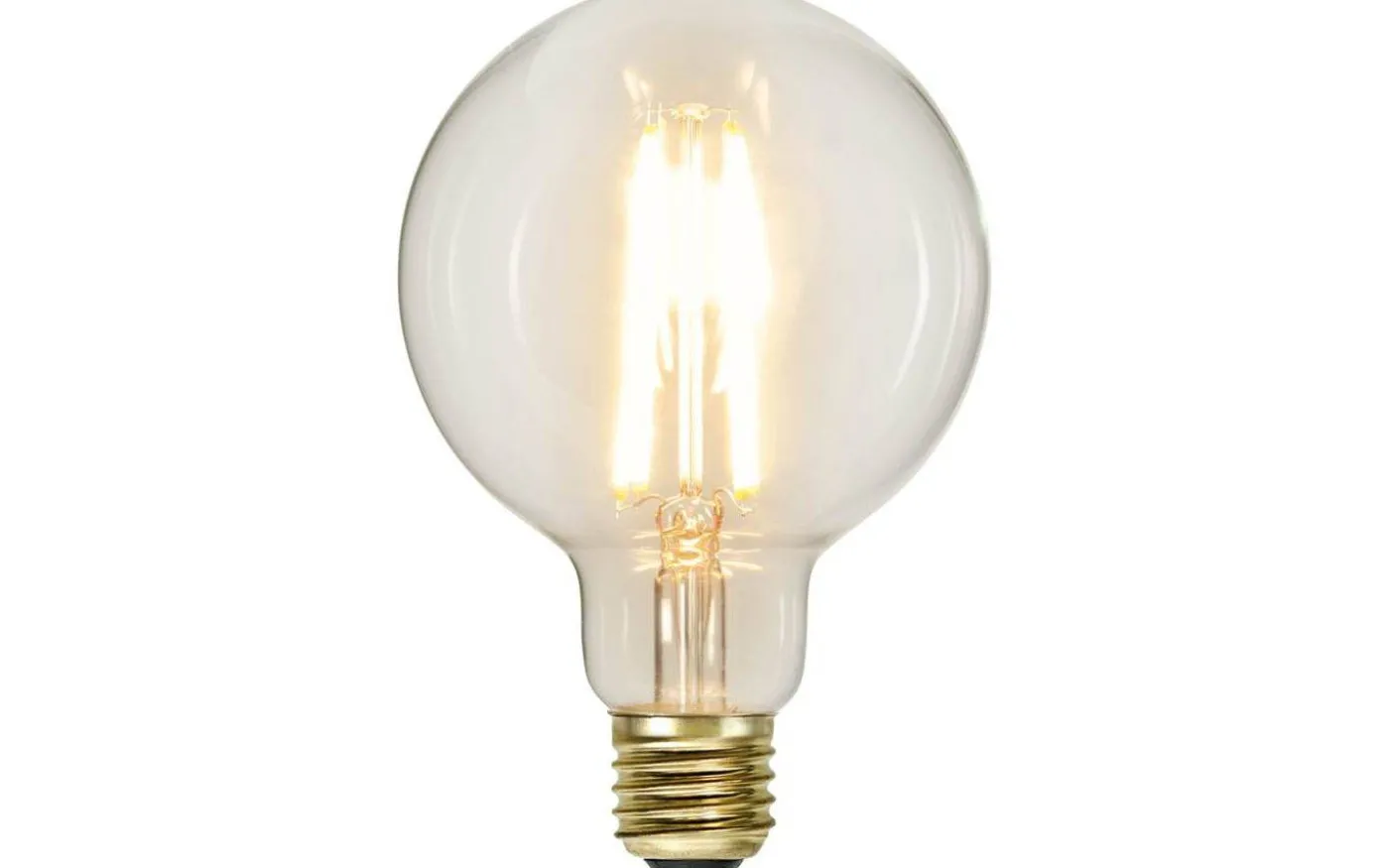 LED E27 3-Steg DIM-Minne Glob 95mm Soft Glow 2100K 700lm 6,5W(50W)