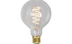 LED E27 3-Steg DIM-Minne Glob 95mm Spiral 2100K 270lm 4W(25W)