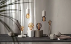 3-Steg Dim E27<Star Trading LED E27 3-Steg DIM-Minne Glob 80mm DecoLed One Amber 1800K 100lm 2W(10W)