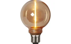 3-Steg Dim E27<Star Trading LED E27 3-Steg DIM-Minne Glob 80mm DecoLed One Amber 1800K 100lm 2W(10W)