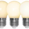 Star Trading LED E27 3-Steg DIM-Minne Klot Opal RA90 2700K 350lm 4W(32W)* 3-Steg Dim E27|Opal E27
