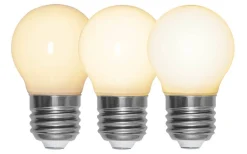 Star Trading LED E27 3-Steg DIM-Minne Klot Opal RA90 2700K 350lm 4W(32W)* 3-Steg Dim E27|Opal E27