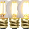 LED E27 3-Steg DIM-Minne Klot Soft Glow 2100K 400lm 4W(40W)