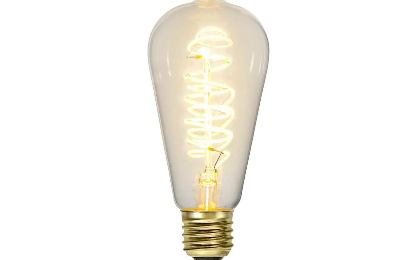 LED E27 3-Steg DIM-Minne Lyktlampa Spiral 2100K 270lm 4W(27W)