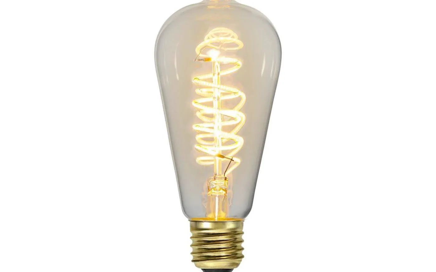 LED E27 3-Steg DIM-Minne Lyktlampa Spiral 2100K 270lm 4W(27W)