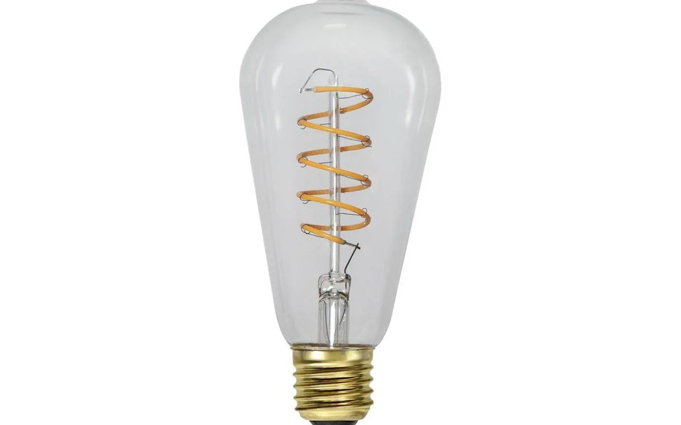 LED E27 3-Steg DIM-Minne Lyktlampa Spiral 2100K 270lm 4W(27W)