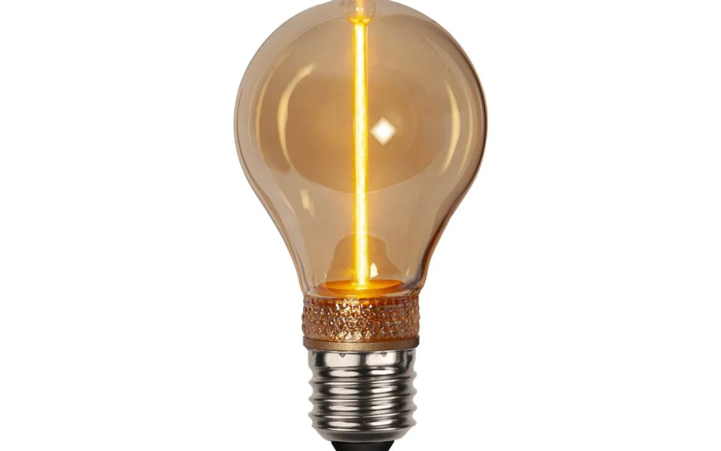 3-Steg Dim E27<Star Trading LED E27 3-Steg DIM-Minne Normal DecoLed One Amber 1800K 100lm 2W(10W)