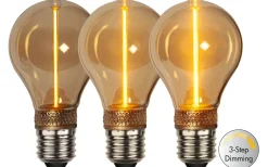 3-Steg Dim E27<Star Trading LED E27 3-Steg DIM-Minne Normal DecoLed One Amber 1800K 100lm 2W(10W)