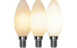 Star Trading LED E14 3-stegs DIM Minne Kron Opal 2700K 380lm 4W(34W)* Dekorativa Ljuskällor E14|3-Steg Dim E14