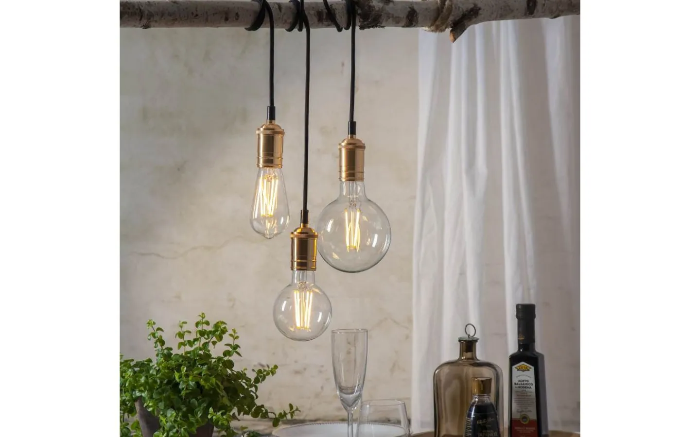 Star Trading LED E27 3-Stegs DIM Minne Lyktlampa Soft Glow 2100K 700lm 6,5W(50W)* 3-Steg Dim E27