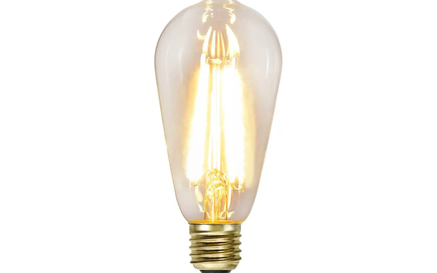 Star Trading LED E27 3-Stegs DIM Minne Lyktlampa Soft Glow 2100K 700lm 6,5W(50W)* 3-Steg Dim E27