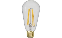 Star Trading LED E27 3-Stegs DIM Minne Lyktlampa Soft Glow 2100K 700lm 6,5W(50W)* 3-Steg Dim E27