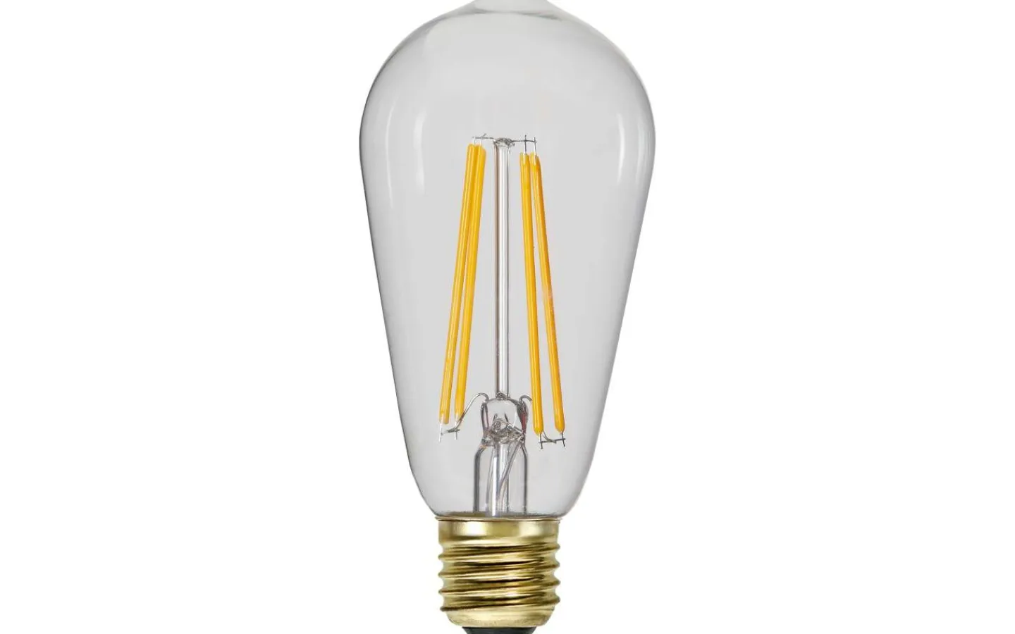 Star Trading LED E27 3-Stegs DIM Minne Lyktlampa Soft Glow 2100K 700lm 6,5W(50W)* 3-Steg Dim E27