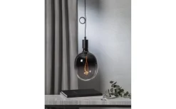 Dekorativa Ljuskällor E27<Star Trading LED E27 Stor 175mm ColourMix Svart 2100K 55lm 2,5W(5W)