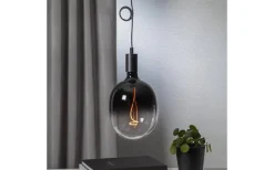 Dekorativa Ljuskällor E27<Star Trading LED E27 Stor 175mm ColourMix Svart 2100K 55lm 2,5W(5W)