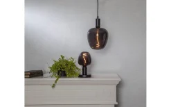 Star Trading LED E27 Stor 125mm DecoLED Smoke 2200K 40lm 2W(4W)* Dekorativa Ljuskällor E27|Heavy Smoke E27