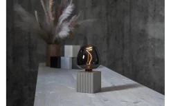 Star Trading LED E27 Stor 125mm DecoLED Smoke 2200K 40lm 2W(4W)* Dekorativa Ljuskällor E27|Heavy Smoke E27