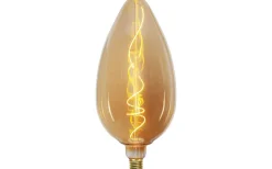 Dekorativa Ljuskällor E27<Star Trading LED E27 Stor 150mm Industrial Vintage 1800K 260lm 5W(25W)