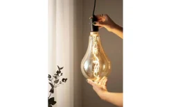 LED E27 Stor Pear Amber 2200K 265m 4W(20W)