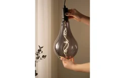 Dekorativa Ljuskällor E27<Markslojd LED E27 Stor Pear Rök 2200K 265m 4W(20W)